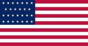 Drapeau de la Estados Unidos (1845 - 1846)