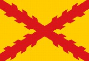 Bandera de Tercios morados viejos