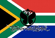 Bandera de Tomorrowland Sudáfrica