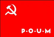 Bandeira de Partido Obrero de Unificación Marxista 1935