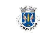 Bandera de Vila Nova de Paiva (freguesia)