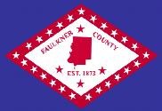 Bandeira de Faulkner County