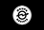 Bandera de Okupa Resiste