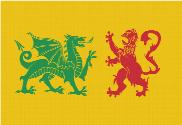 Bandera de Dinastía Real Sueva