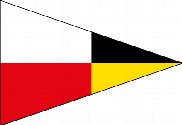 Bandera de Náuticas número 9 CIS
