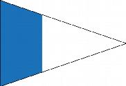 Bandeira de 2ª repetidora náutica CIS