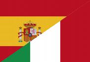 Bandera de España C/E Italia