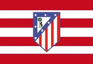 Drapeau de Atleti rojiblanca