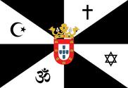 Bandeira de Ceuta 4 Culturas Modelo 2