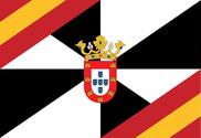 Bandeira de Espanha Ceuta Modelo 2