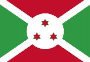 Drapeau de la Burundi