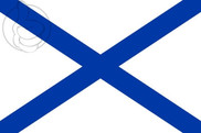 Flag Russian Navy flag