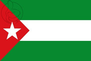 Bandeira de Andalucia nacionalista