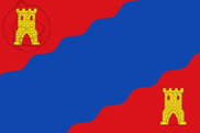 Bandera de Alhama de Aragón