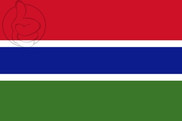 Bandeira de Gambia