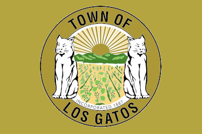 Bandera Los Gatos, California