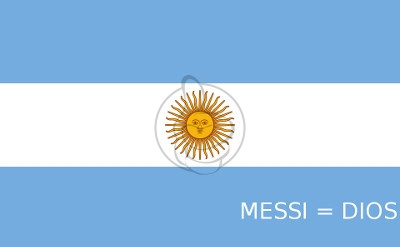 Messi = Dios personalizada