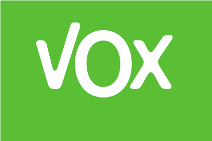 Drapeau VOX verde
