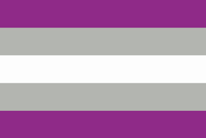 Bandeira Gray-Asexual