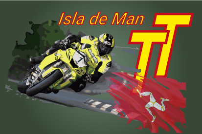 Bandeira Ilha de Man TT Custom