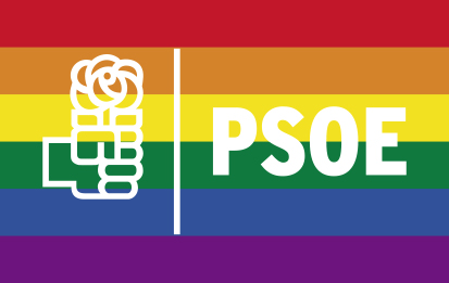 Bandera PSOE LGTBI