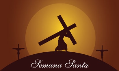 Bandeira Cruz Semana Santa