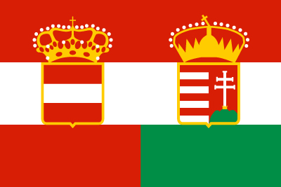 Bandiera Germania-Austria 90x150 Cm - 100% Poliestere, Doppio Orlo, Occhielli Metallici, Resistente UV E Agenti Atmosferici