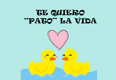 Bandeira Pato la vida