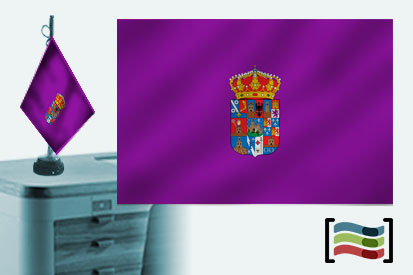 Bandiera della tovaglia ricamata di Guadalajara