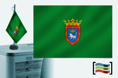 Bandiera della tovaglia ricamata Pamplona