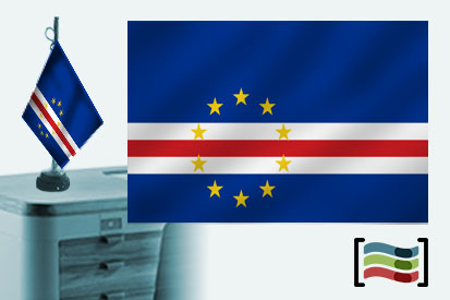 Flag of Cape Verde embroidered tablecloth