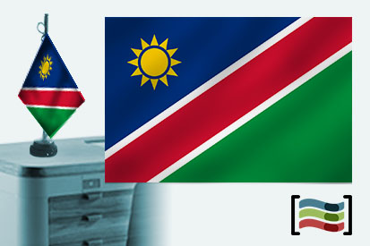 Bandiera della Namibia tovaglia ricamata