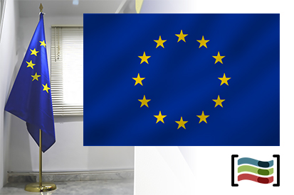 Flag of Europe for office
