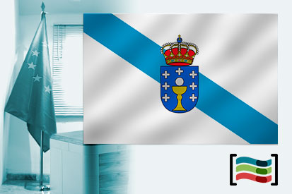 Flag of Galicia for office