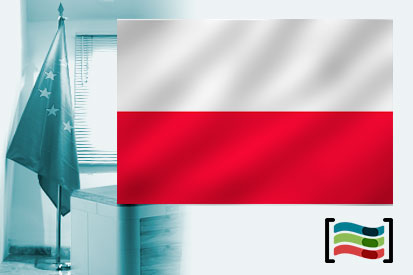 Bandera de Polonia para despacho