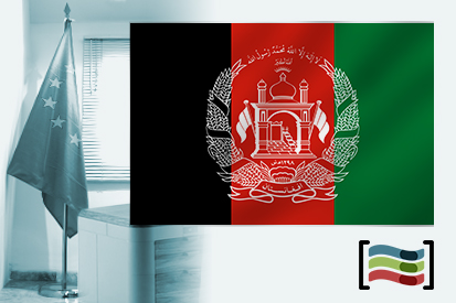 Bandiera Afghanistan per l'ufficio