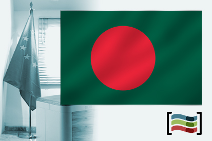 Bangladesh flag for office