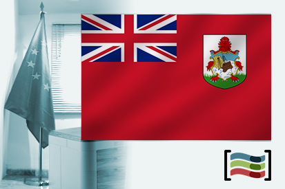 Drapeau de Bermudes pour le bureau