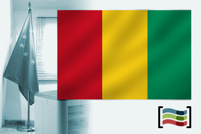 Bandeira da Guiné para despacho