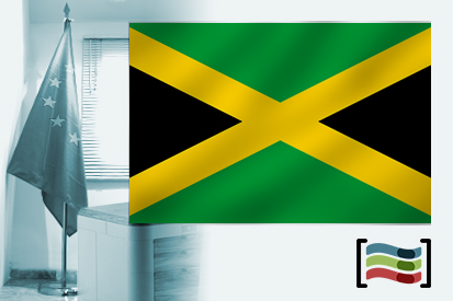 Bandera de Jamaica para despacho