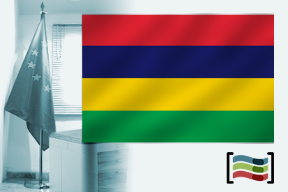Mauritius flag for office