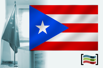Bandera de Puerto Rico para despacho
