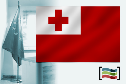 Bandiera Tonga per l'ufficio