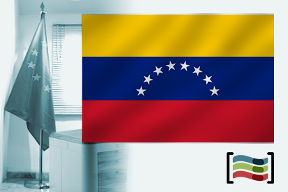Bandera de Venezuela para despacho