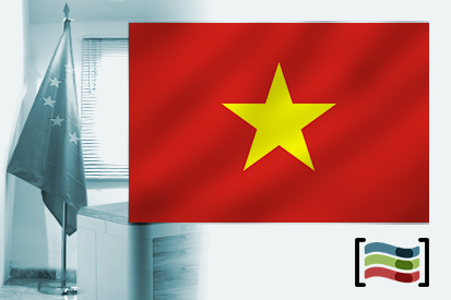 Bandera de Vietnam para despacho