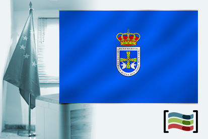 Bandera de Oviedo para despacho