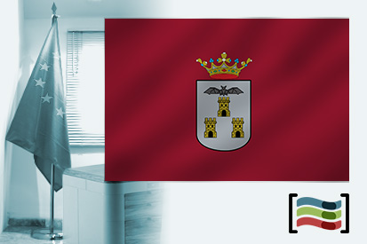 Bandera de Albacete para despacho