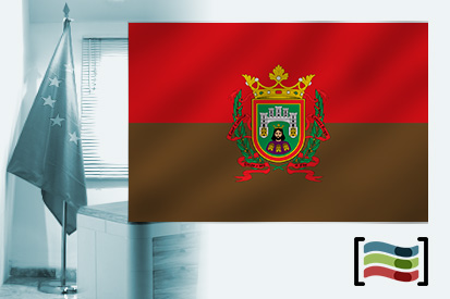 Bandeira da Burgos para despacho