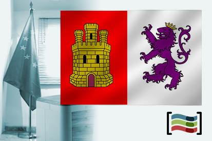 Bandera de Cáceres para despacho