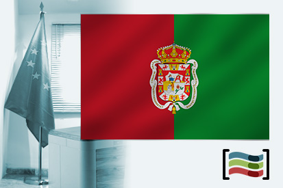 Bandera de Granada para despacho